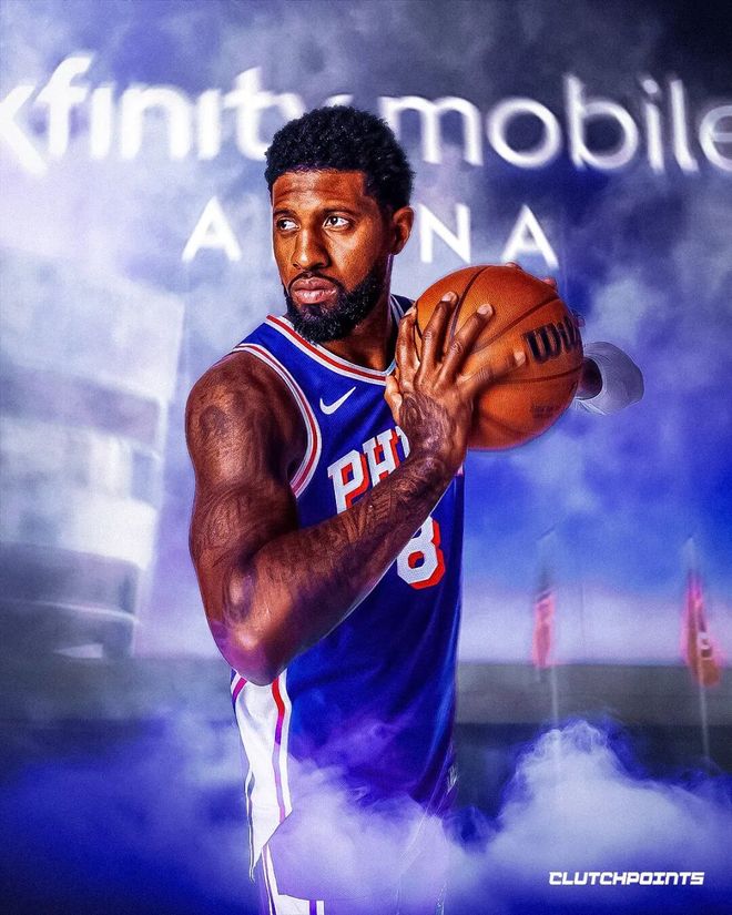 保罗乔治单场39分率76人狂胜奇才，球队核心状态