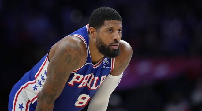 保罗乔治单场39分率76人狂胜奇才，球队核心状态